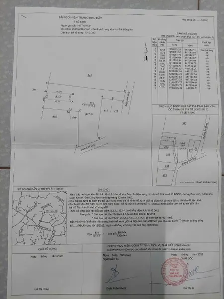 bán đất tại phường bảo vinh, tp long khánh, tỉnh đồng nai