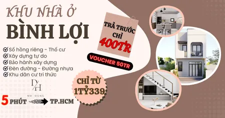 Bán nhà 1 trệt 1 lầu, 160m2, 3 phòng ngủ, đường Long Chiến, Bình Lợi