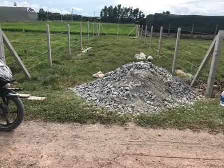 Hàng ngộp! bán lô đất MT đường trải đá xe ô tô, 2 sẹc ngắn Basa, 119m, Full thổ cư, xã Phước Hiệp, Củ Chi.