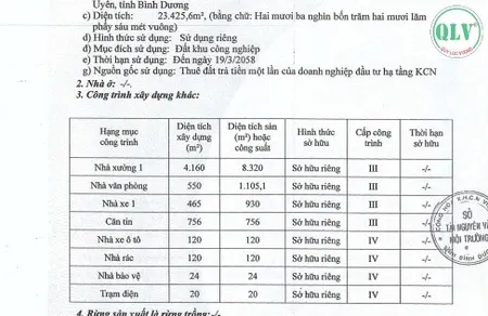 Bán nhà xưởng 11.275 m2 trong KCN Vsip 1 – Thuận An, Bình Dương