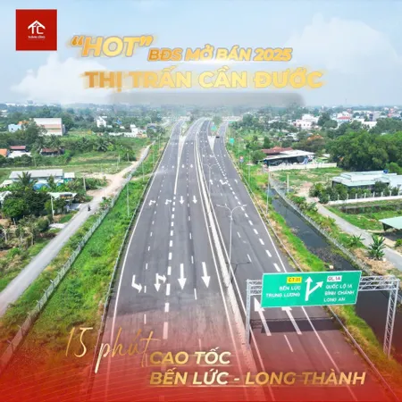 BÁN ĐẤT MẶT TIỀN ĐƯỜNG TRƯƠNG ĐỊNH – TRUNG TÂM THỊ TRẤN CẦN ĐƯỚC