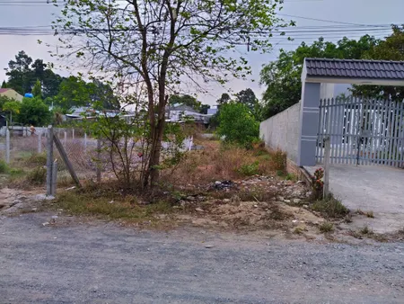 Bán đất Củ Chi, lô đất 1 sẹc ngắn đường nhựa 417, diện tích 143m2, Full thổ cư, xã Phước Vĩnh An