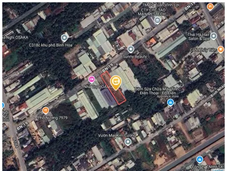 Bán đất 1144.3m² 19.4 tỷ tại Phường Bình Nhâm Thị xã Thuận An