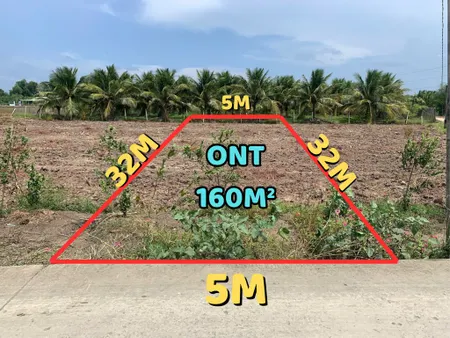 Bán đất thổ cư MT nguyễn văn thọ 4m 5x32 giá 650tr Lạc Tấn Tân Trụ Long An
