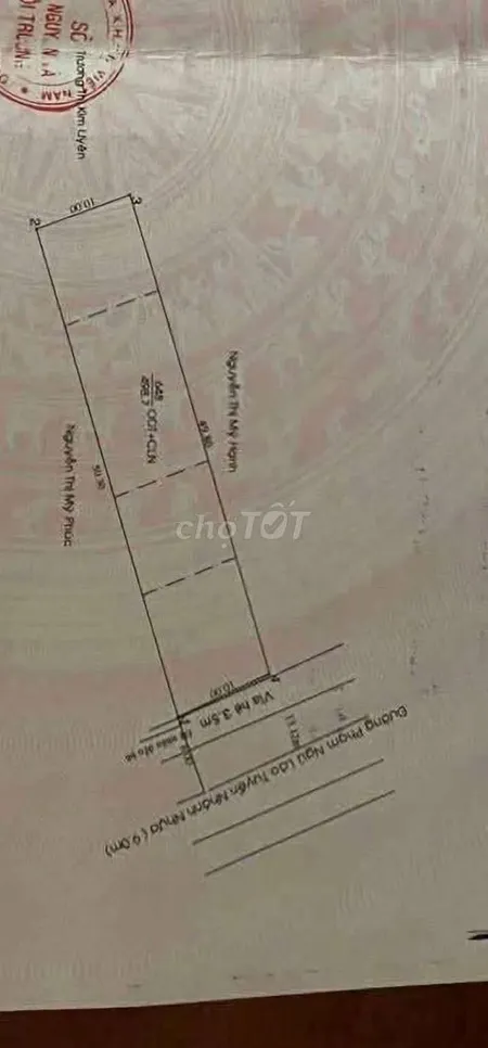 Bán đất ngang 10m hiệp thành TDM Bình Dương giá rẻ nhất khu