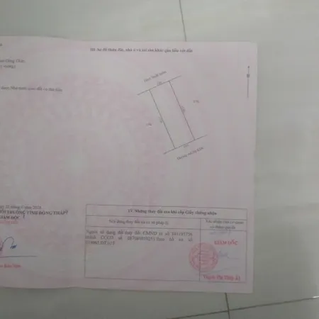 Bán đất 75m² 980 triệu tại Xã Tân Phú Đông Thành phố Sa Đéc