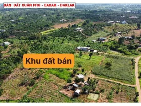 Bán đất Xuân Phú , Eakar, Daklak giá rẻ chỉ 109tr/ sổ