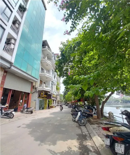 VIP nhất Quận Đống Đa. View hồ Phương Mai 41m 6T - Phân Lô - Mặt hồ - Vỉa hè Ô tô tránh chỉ hơn 10 tỷ
