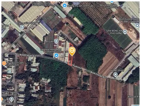 Bán đất 826.4m² 13.5 tỷ tại Phường Bình Chuẩn Thị xã Thuận An