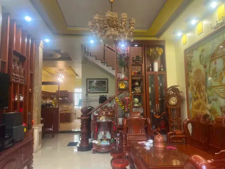 Giảm mạnh 500tr bán nhanh Biệt thự HXH TL15 gần Ngã Tư Ga, 7x21m, 3 tầng, tự xây ở tâm huyết, 8.7Tỷ