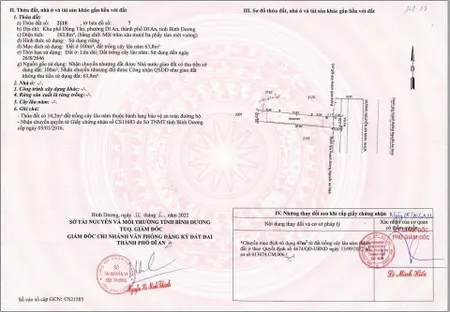 Bán đất mặt tiền đường Nguyễn An Ninh, TP Dĩ An