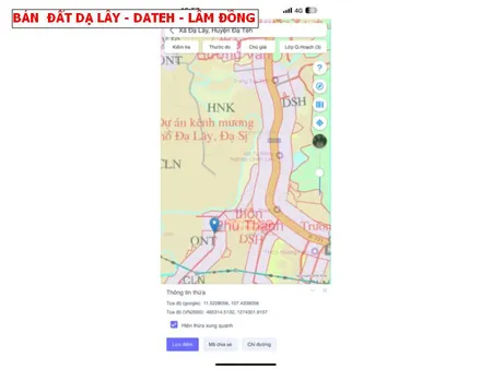 Bán đất Đạ Lây, Đạ Hoai, Lâm Đồng giá chỉ 279tr/ lô