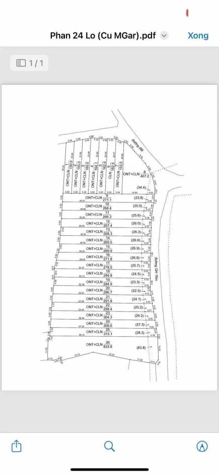 Bán đất 200m² 165 triệu tại Xã Cư M'gar Huyện Cư M'gar