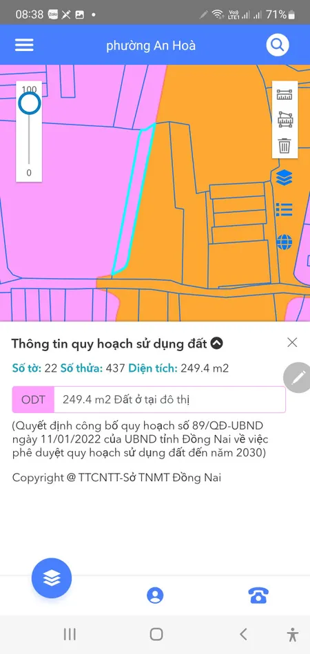 Bán lô góc mặt tiền hương lộ 2 - Dt 250m2 - An Hòa