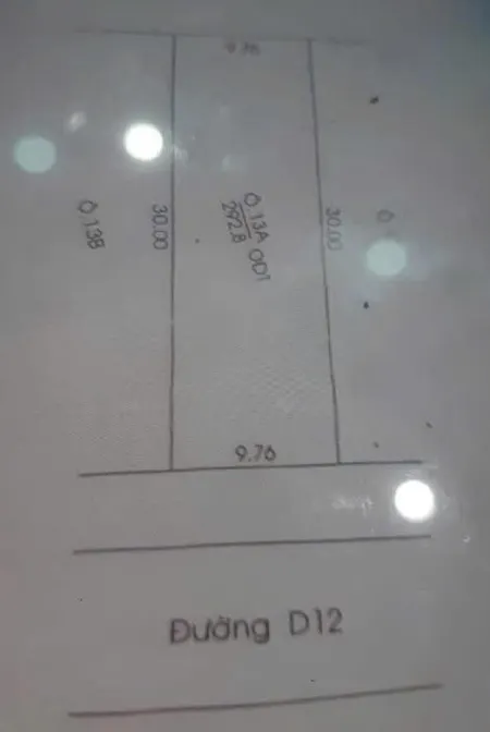 Bán đất 292.8m² 9.3 tỷ tại Phường Phú Tân Thành phố Thủ Dầu Một