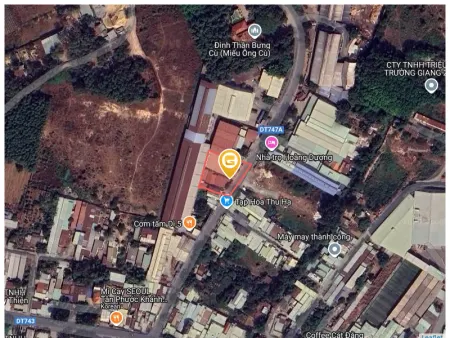 Bán đất 555.1m² 16.6 tỷ tại Phường Tân Phước Khánh Thị xã Tân Uyên
