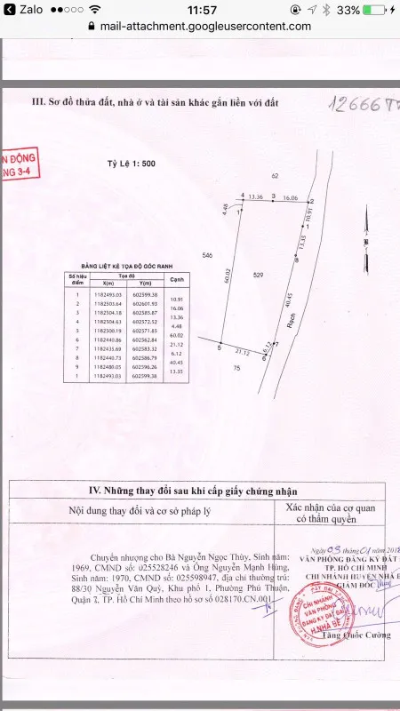 Bán đất 1757m² 6.5 tỷ tại Xã Phước Lộc Huyện Nhà Bè