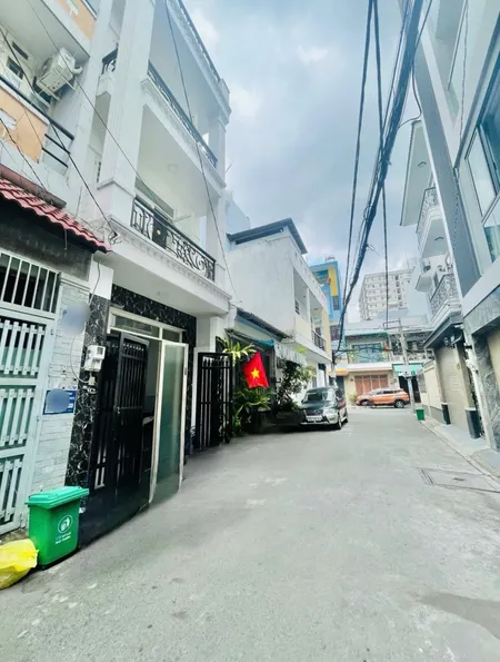 Bán nhà  4 tầng HXH Tân Hương  Tân Phú