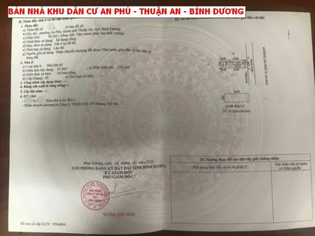 Bán nhà khu dân cư An Phú, Thuận An, Bình Dương, mặt tiền đường 24m giá cực kì tốt