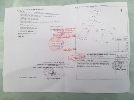 Cần bán nhà mặt tiền chợ Đồi An Bình , TP biên hoà
