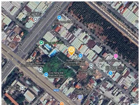 Bán đất 119.6m² 1.85 tỷ tại Phường Mỹ Phước Thị xã Bến Cát