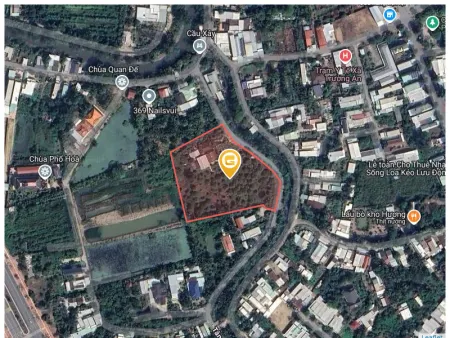 Bán đất 7418m² 130 tỷ tại Xã Trường An Thành phố Vĩnh Long