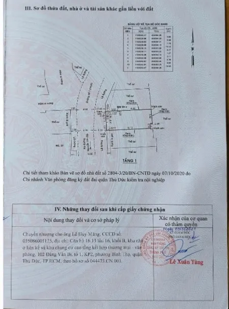 bán đất mặt tiền đường số 1, khu cư xá Điện lực