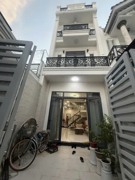 Bán nhà Hóc Môn, 1 trệt 2 lầu diện tích 69m2 hẻm oto, xã Xuân Thới Đông, huyện Hóc Môn.