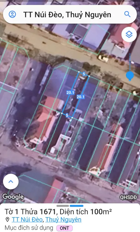 Bán đất 100m² vt1. 5.65 tỷ tại Núi Đèo  Thuỷ Nguyên. liên hệ 0362558882
