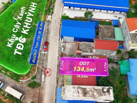 Bán đất 135.2m² đường 7m. 5.5 tỷ tại Thuỷ Đường Thuỷ Nguyên. liên hệ 0362558882