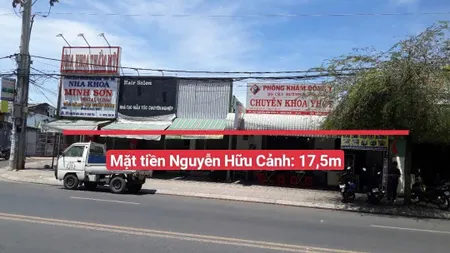 Đất + Nhà 2mt Nguyễn Hữu Cảnh kd sầm uất. P thắng nhất * 18 x 26