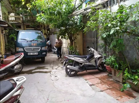 Cho thuê nhà ngõ ô tô 210 Phố Tân Mai 4 tầng x 54m2, 12 Triệu VP, Cty, KD online, ở..