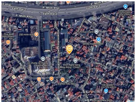 Bán nhà lô góc 37m² 11.9 tỷ tại Minh Khai Phường Minh Khai Quận Hai Bà Trưng (LH: zalo 0862299066)