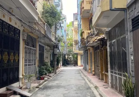 CHO THUÊ NHÀ 4 TẦNG NGÕ 120 TRẦN CUNG, CỔ NHUẾ, BẮC TỪ LIÊM, HÀ NỘI