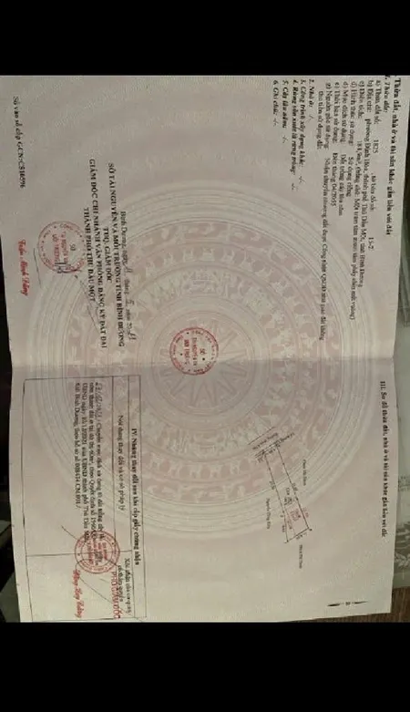 Bán đất 188.9m² 2.2 tỷ tại Phường Định Hoà Thành phố Thủ Dầu Một