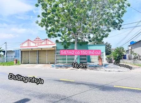 Bán nhà 547.5m² ,có 150 thổ cư 12 tỷ tại Phường Mũi Né Thành phố Phan Thiết