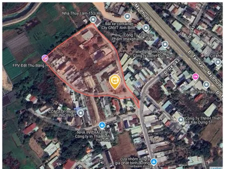 Bán nhà 186,6m² 5.5 tỷ tại Phường Phú Mỹ Thành phố Thủ Dầu Một