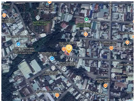 Bán đất 66,4m² 2.5 tỷ tại Phường Hố Nai Thành phố Biên Hòa
