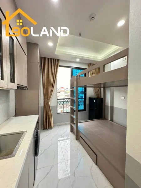 (Cực hiếm) Căn hộ Studio - Giường đôi 25m2 mới khai trương tại ngõ 297 Minh Khai - Máy giặt riêng
