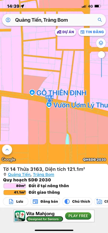 Bán đất đường Quảng Tiến 27, cạnh tổng kho logistic miền Đông 620ha