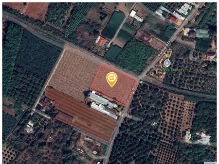 Bán đất 5023.7m² ngang 58m giá 10.5 tỷ tại Xã Trung Hoà Huyện Trảng Bom