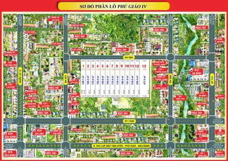 Mặt Tiền DH504 – Đất Nền Sổ Riêng: 6 x 30 Ht bank tối đa