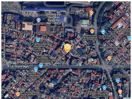 Bán nhà 91m² ngang 6.2m giá 30.9 tỷ tại Lê Thanh Nghị Phường Đồng Tâm Quận Hai Bà Trưng (LH: zalo 0862299066)