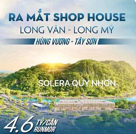Sở hữu nhà phố Quy Nhơn chỉ với 4,6 Tỷ/căn sẵn sổ hồng