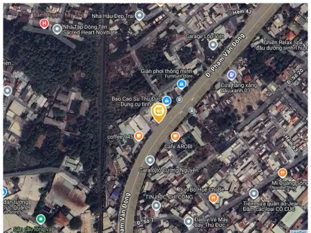 Bán đất 1.750m² MẶT tiền Phạm Văn Đồng  Quận Thủ Đức