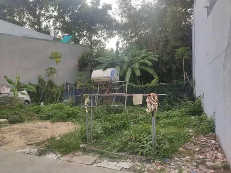 Đất đối diện trường cấp 2, Phú Hoà, kp9, đường bê tông 5m 0815422197