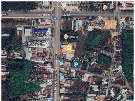 Bán nhà 427.2m² ngang 9m giá 9.6 tỷ tại Phường Thới Hòa Thị xã Bến Cát