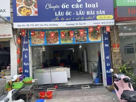 NHƯỢNG quán ốc tâm huyết KĐT Văn Phú - Hà Đông