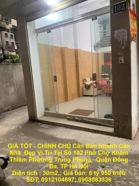 GIÁ TỐT - CHÍNH CHỦ Cần Bán Nhanh Căn Nhà  Đẹp Vị Trí Tại Quận Đống Đa, TP Hà Nội
