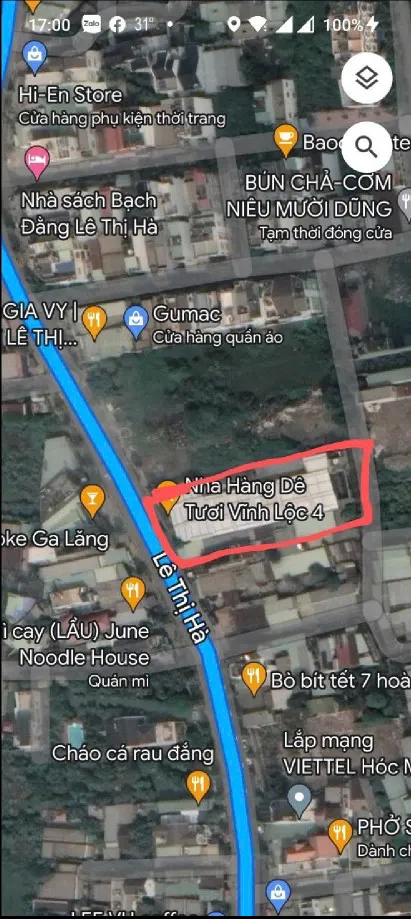 SIÊU CỰC PHẨM MẶT TIỀN HƠN 1.700M² LÊ THỊ HÀ, TÂN XUÂN - TRUNG TÂM HÓC MÔN